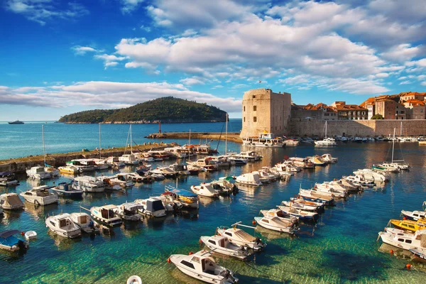Jetée vieille ville de Dubrovnik — Photo
