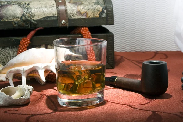 古いスコッチ ウイスキー — ストック写真