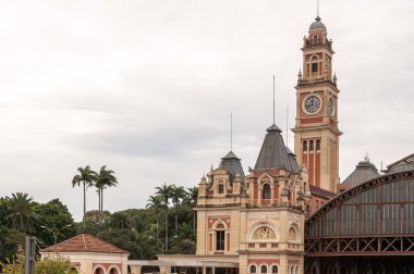 Light station in Sao Paulo clipart