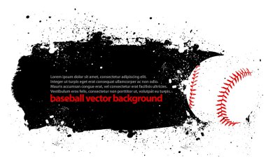 Grunge Baseball Poster