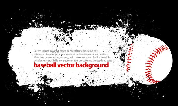 Béisbol — Vector de stock
