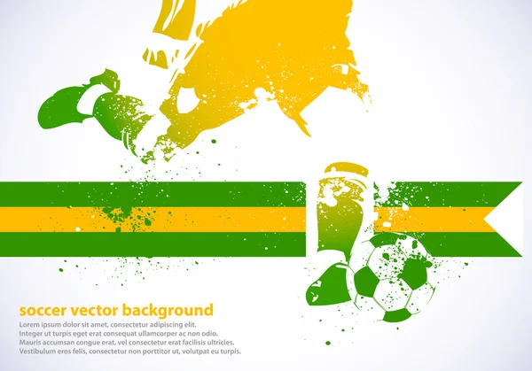 Brazil Soccer — Stock Vector