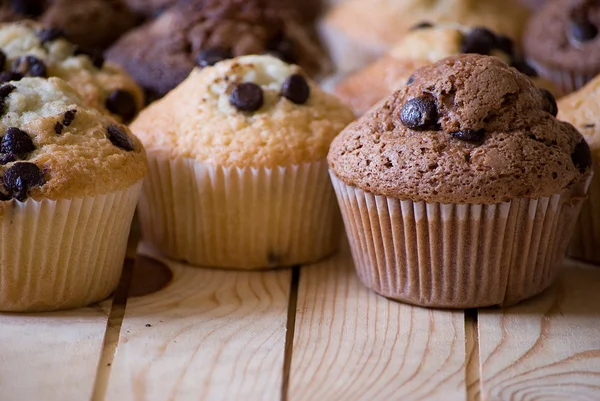 Zelfgemaakte muffins — Stockfoto