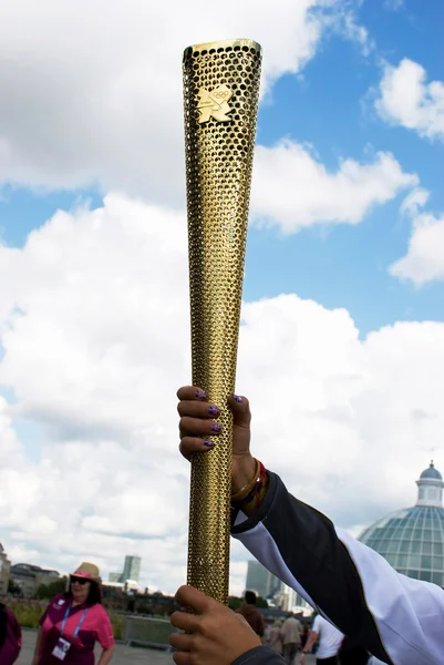 stock image Olympic torch