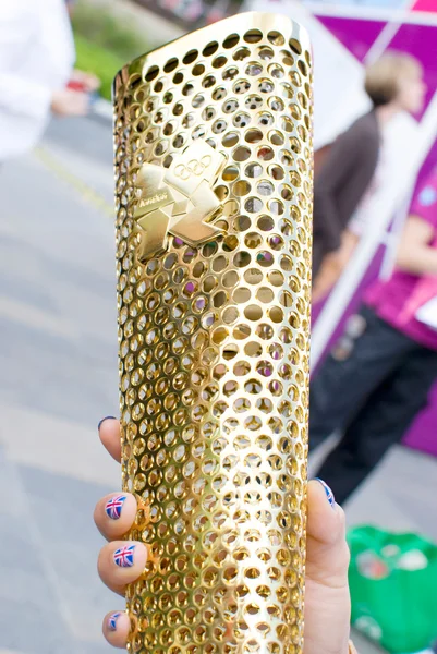 Olympic torch — Stock Photo, Image
