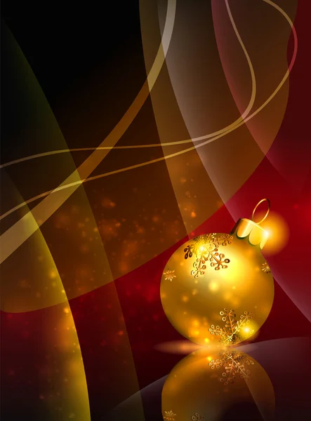 クリスマスの背景ベクトル画像 — ストックベクタ