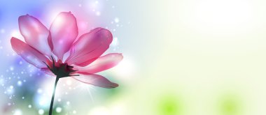 Artistic flower background clipart