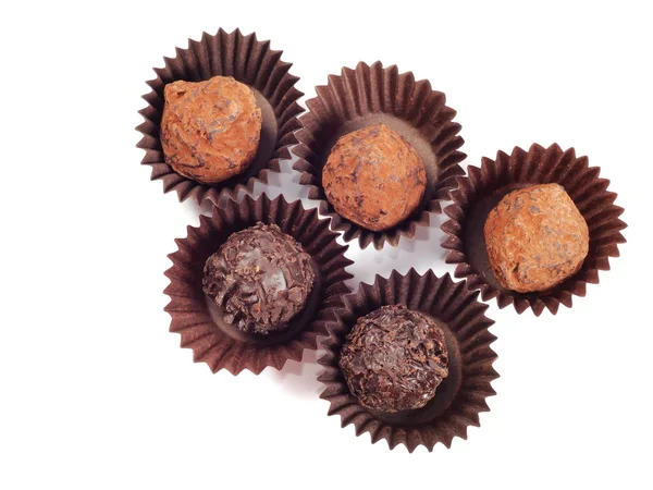 Çikolatalı truffle — Stok fotoğraf