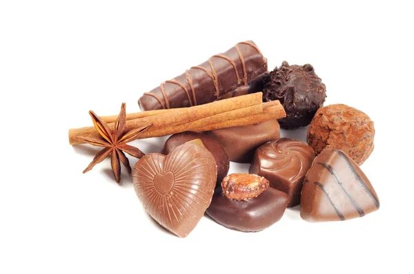 Çikolatalı tatlılar — Stok fotoğraf