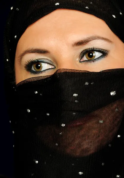 Muszlim nő — Stock Fotó