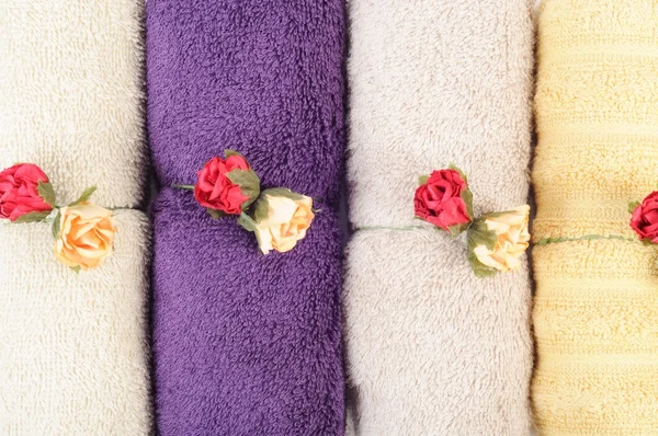 Asciugamani di cotone — Foto Stock