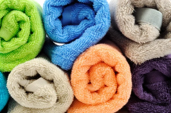 Хлопковые полотенца — стоковое фото
