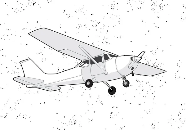 Letadlo — Stockový vektor