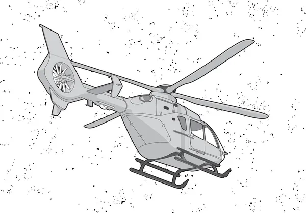 Helikopter — Stockvector