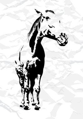 Vector Horse clipart