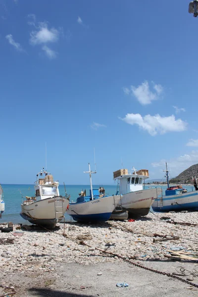 stock image Boats beach