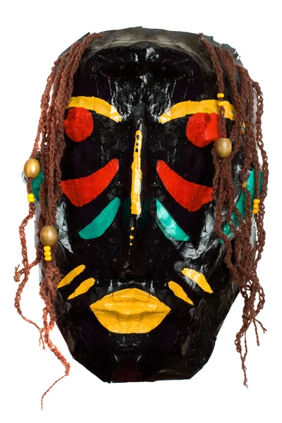 Maska - prymitywnego sztuki — Zdjęcie stockowe