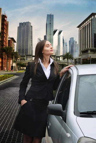 stock image Woman in the city