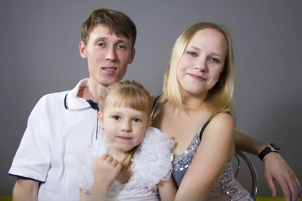 Porträt eines Familienlebens — Stockfoto