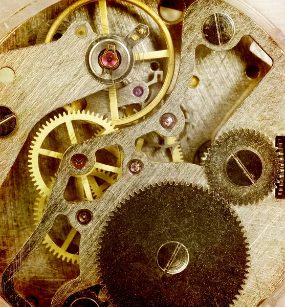 Saat mekanizması 2 — Stok fotoğraf