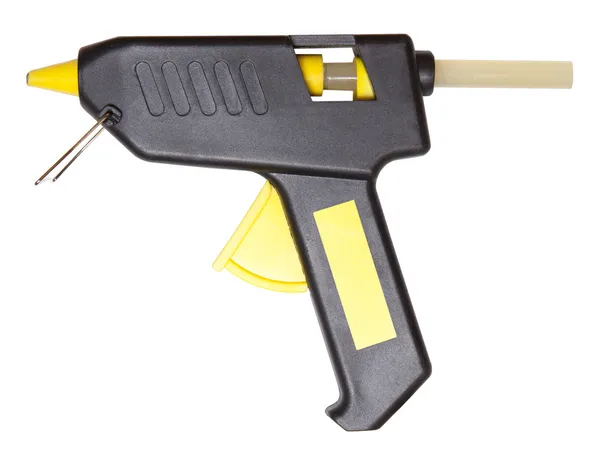 Hot glue gun isolated on white — Stock Photo, Image