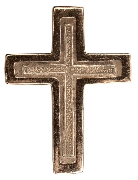 Stary krzyż złoty — Zdjęcie stockowe
