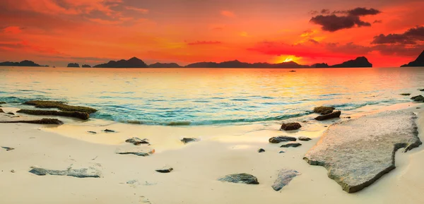 Deniz manzarası panorama — Stok fotoğraf