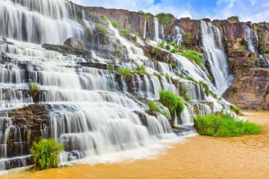 Pongour waterfall clipart