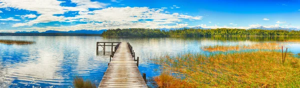Lake Mahinapua — Stockfoto