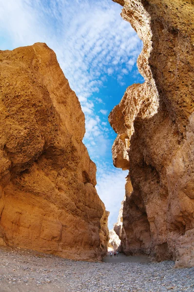 Canyon in namib woestijn — Stockfoto