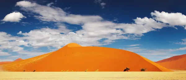 Duinen van namib woestijn — Stockfoto