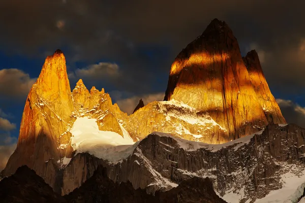 Monte Fitz Roy, Patagonia, Argentina — Foto de Stock