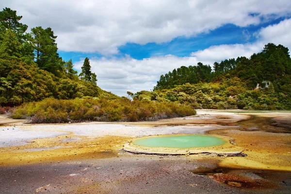 Zona termal de Wai-O-Tapu, Nueva Zelanda —  Fotos de Stock