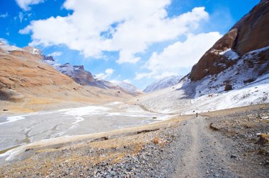 Landscape, kora around of the mount Kailas