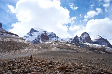 Landscape, kora around of the mount Kailas