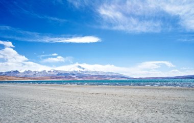 lake rakshas tal, tibet peyzaj