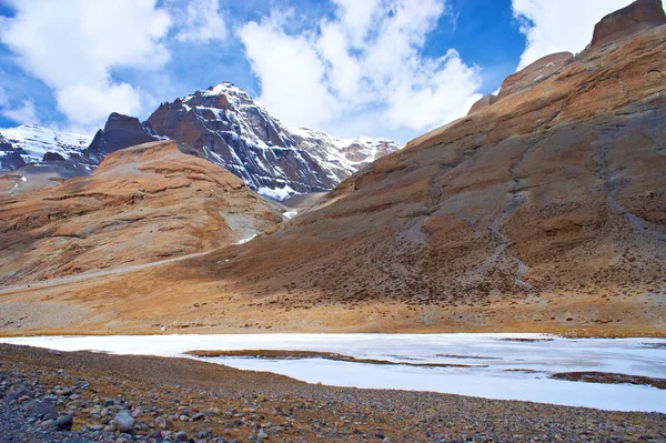 Paesaggio, kora intorno al monte Kailas — Foto Stock