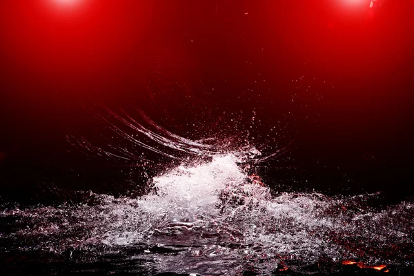 Splash cae escena de fondo — Foto de Stock