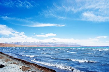 lake rakshas tal, tibet peyzaj