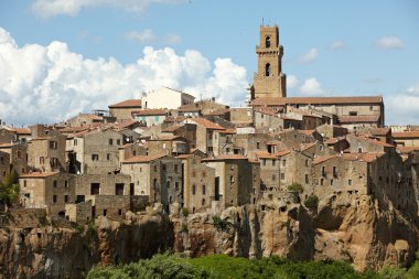 pitigliano, Toskana Panoraması