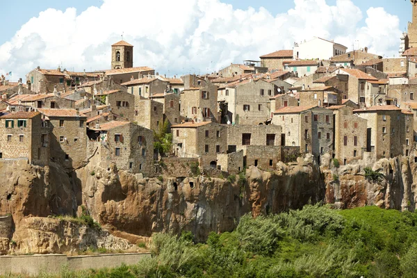 Panorama of Pitigliano, Tuscany — Stock Photo, Image