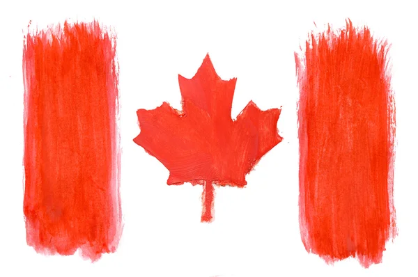 Kanadische Flagge — Stockfoto