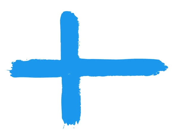 Finská vlajka — Stockový vektor