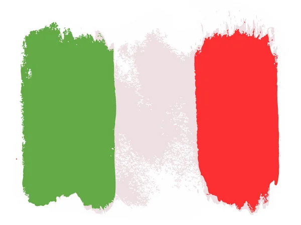 Flaga Włoch — Wektor stockowy