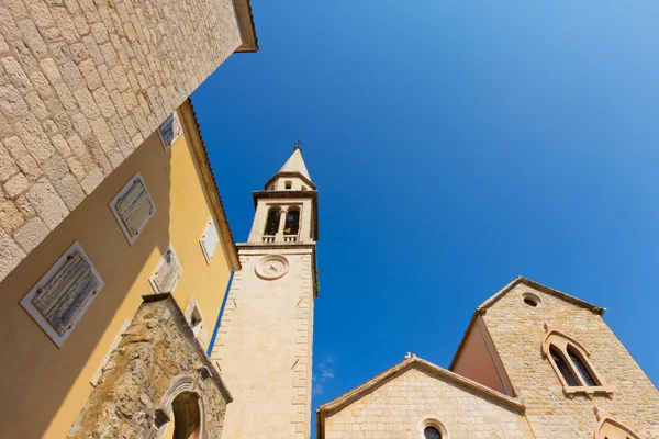 stock image Church Saint John (Ivan) in Budva, Montenegro