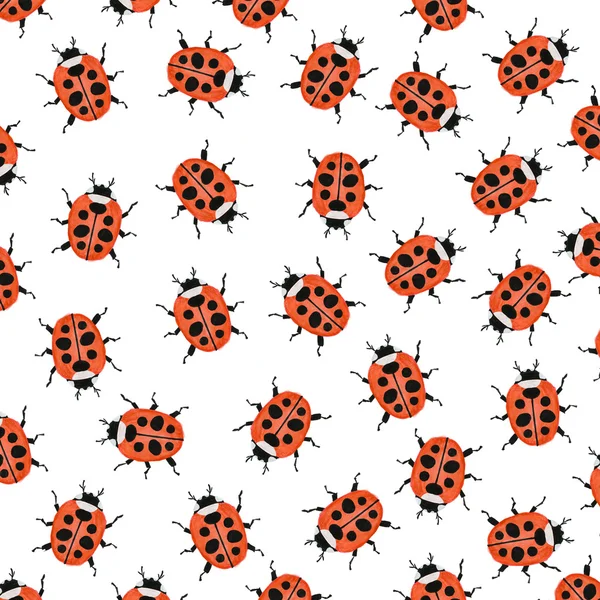 stock image Ladybugs as background