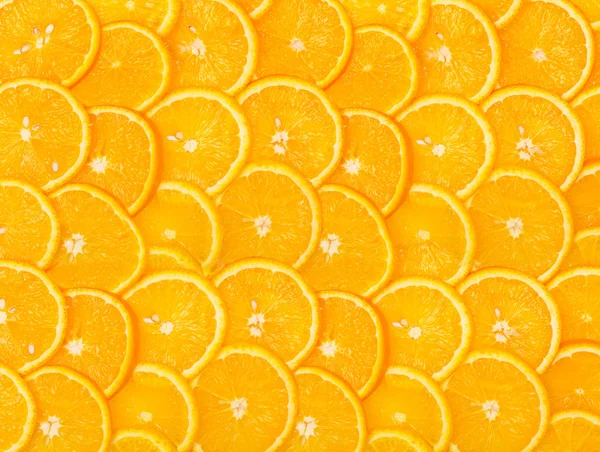 Panorama da sfondo arancio affettato — Foto Stock