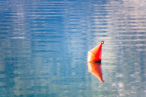 The red buoy in the sea — Stock Photo, Image