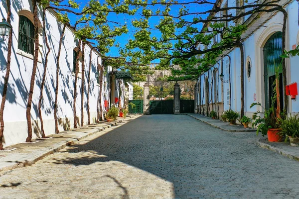 Straat van de oude Spaanse stad. — Stockfoto