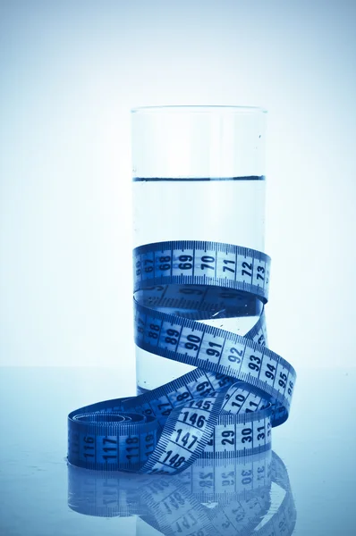 Glas sauberes Wasser — Stockfoto